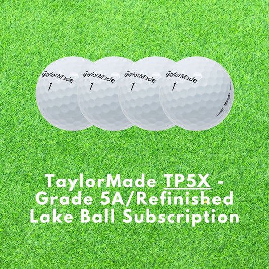 TaylorMade TP5x - Grade 5A/Refinished Lake Ball Subscription